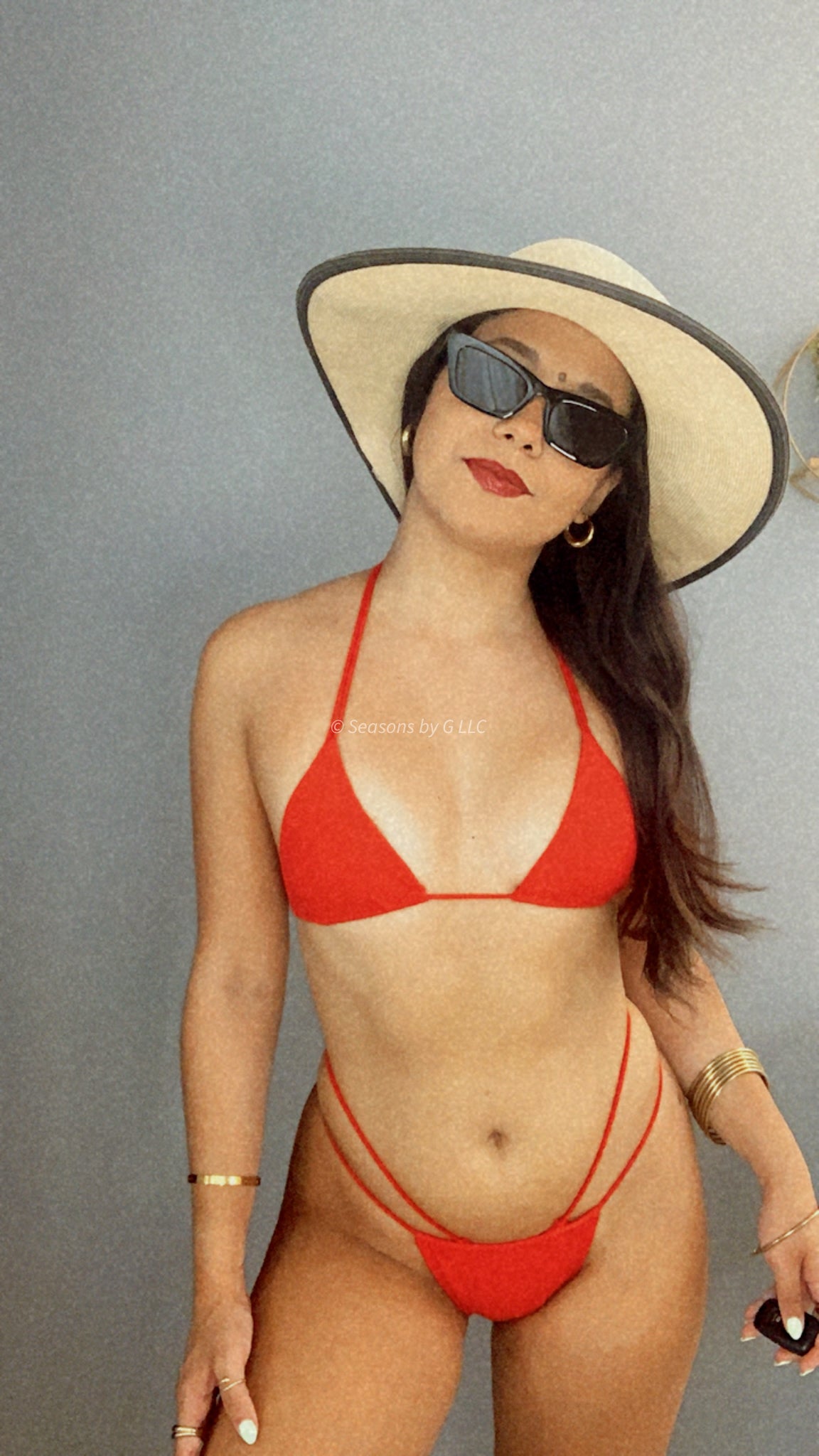 Red Bikini Set