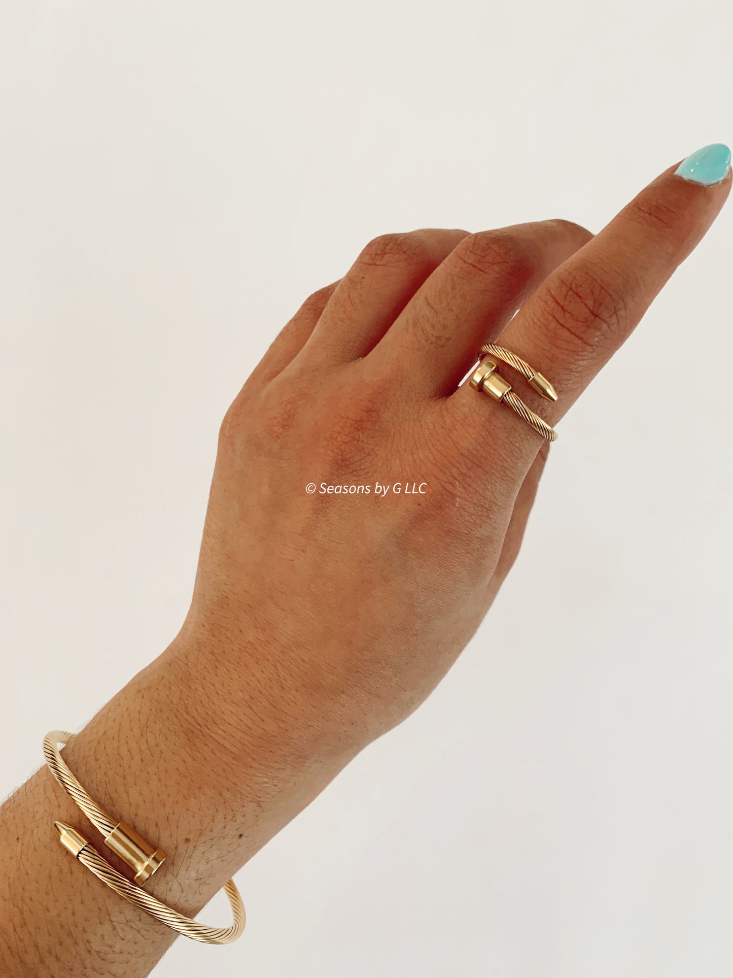 Clove Bangle & Ring Set