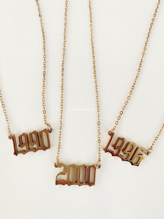 Year Necklace