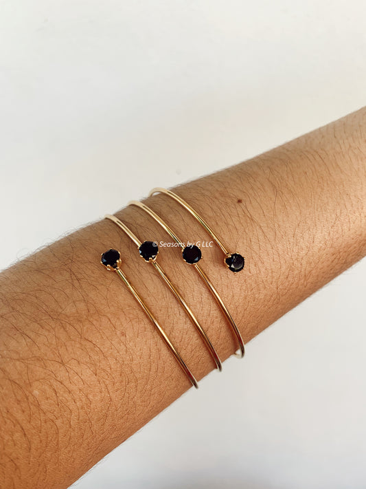 Black Stones Bracelet