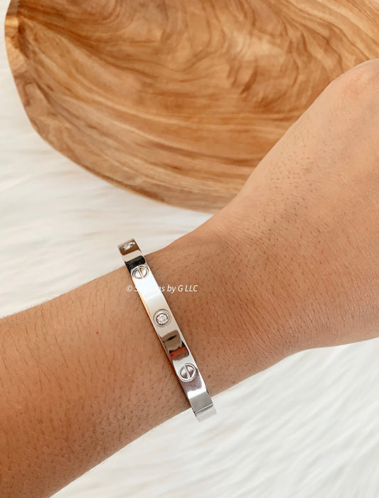 Gala Bangle Silver