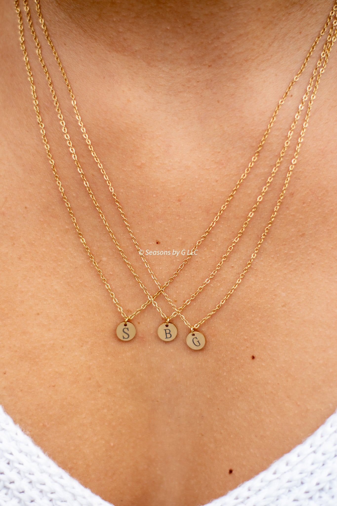 Initial Necklaces