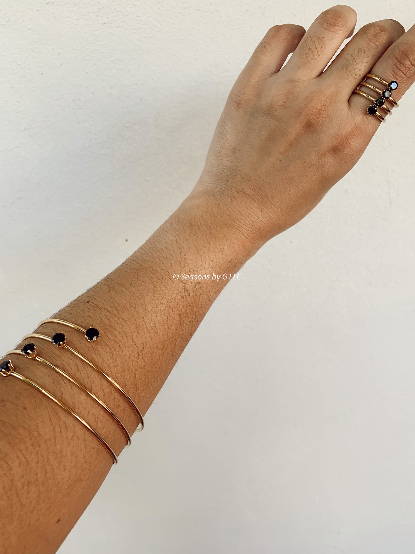 Black Stones Bracelet