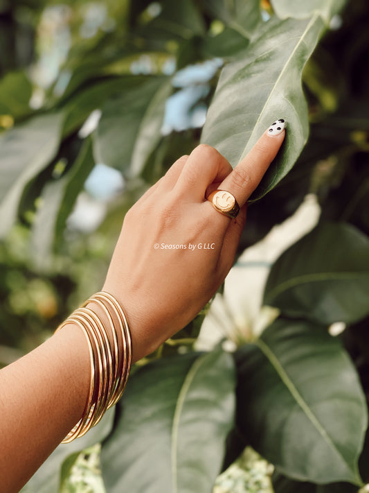 Happy Face Ring