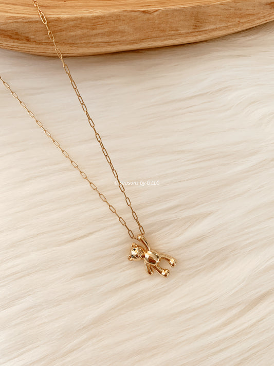 Teddy Bear Necklace