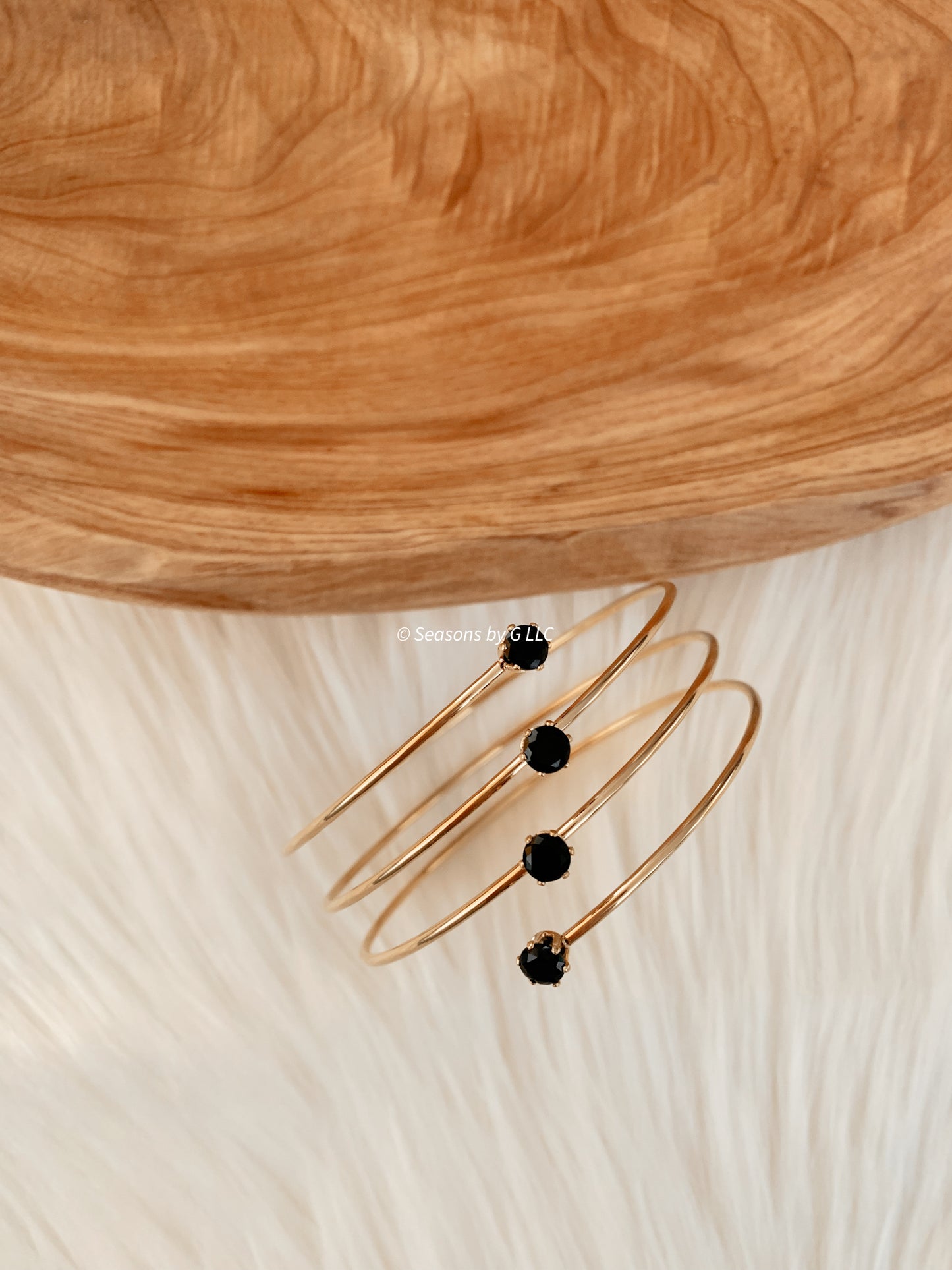 Black Stones Bracelet